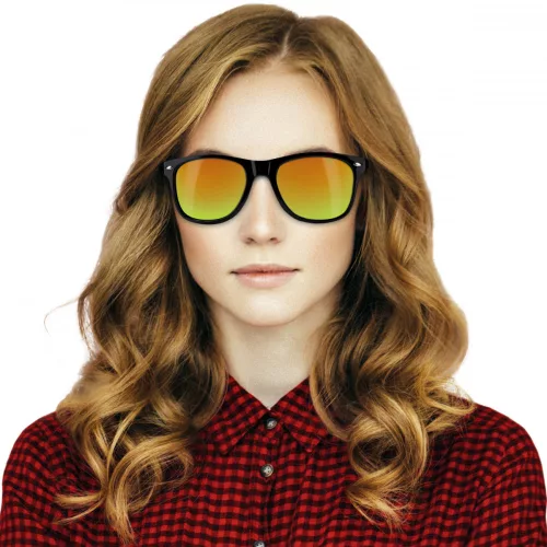 Navaris unisex γυαλιά ηλίου, UV400, Bamboo, Yellow, 40731.01.06