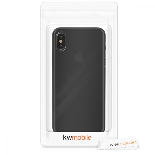Θήκη Kwmobile για Apple iPhone X/iPhone XS, Πλαστική, Μαύρη, 42506.01