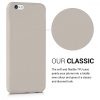 Θήκη για Apple iPhone 6 / iPhone 6s, Silicone, Beige, 35176.11