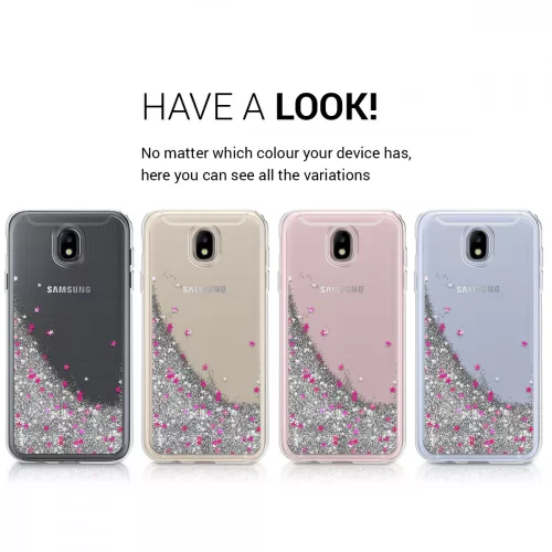 Θήκη για Samsung Galaxy J7 (2017), Σιλικόνη, Πολύχρωμη, 42734.01