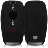Κάλυμμα κλειδιού αυτοκινήτου για Mercedes Benz - Smart Key, Silicone, Black, 42980.01