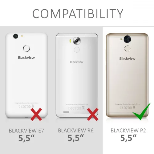 Θήκη για Blackview P2, Silicone, Multicolor, 42974.01