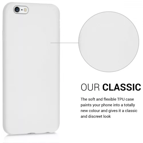 Θήκη για Apple iPhone 6 / iPhone 6s, Silicone, Grey, 35176.70