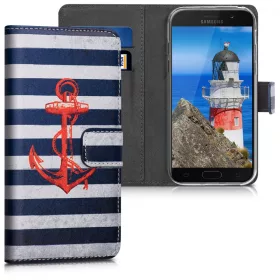   Θήκη για Samsung Galaxy A5 (2017), Οικολογικό δέρμα, Πολύχρωμο, 42483.03