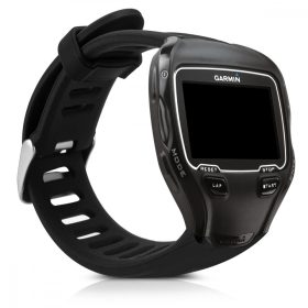   Λουράκι για Garmin Forerunner 910XT, Kwmobile, Μαύρο, Σιλικόνη, 43055.01
