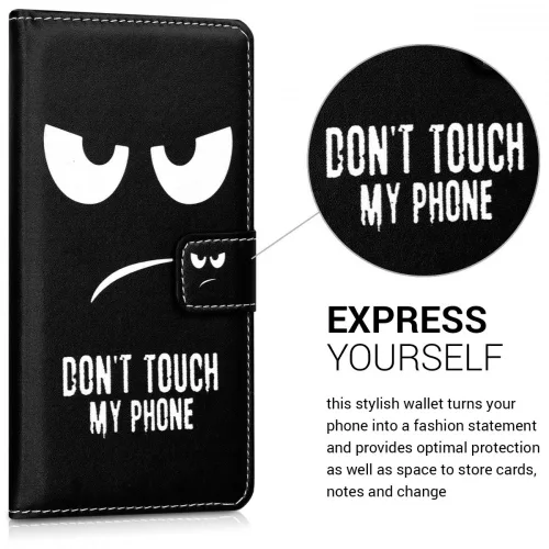 Θήκη για LG X Power 2, Οικολογικό δέρμα, Μαύρη, 43091.01