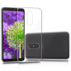   Κάλυμμα για Wiko View, Silicone, Transparent, 43185.03