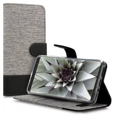 Θήκη Wiko View Prime, Textile, Grey, 43191.22