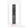 Λουράκι για Xiaomi Amazfit, σιλικόνη, μαύρο / κόκκινο, 43242.01