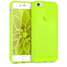   Θήκη για Apple iPhone 6 / iPhone 6s, Silicone, Yellow, 43410.75