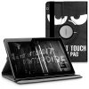 Κάλυμμα 360° για το tablet Huawei MediaPad T3 10, Kwmobile, Μαύρο/Λευκό, Οικολογικό δέρμα, 43414.01