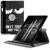 Κάλυμμα 360° για το tablet Huawei MediaPad T3 10, Kwmobile, Μαύρο/Λευκό, Οικολογικό δέρμα, 43414.01