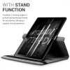 Κάλυμμα 360° για το tablet Huawei MediaPad T3 10, Kwmobile, Μαύρο/Λευκό, Οικολογικό δέρμα, 43414.01