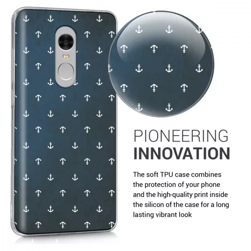 Κάλυμμα για Xiaomi Redmi Note 4, Silicone, Blue, 43581.01