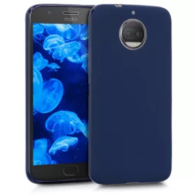   Θήκη για Motorola Moto G5S Plus, Silicone, Blue, 42822.53