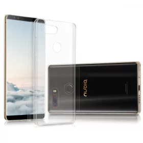   Θήκη για ZTE Nubia Z17S, Silicone, Transparent, 43626.03