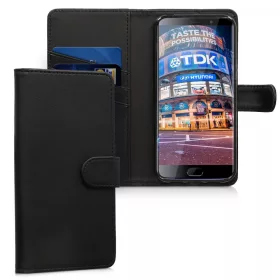   Θήκη Elephone S7, Οικολογικό δέρμα, Μαύρο, 43853.01