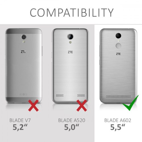 Θήκη για ZTE Blade A602, Silicone, Pink, 43864.01