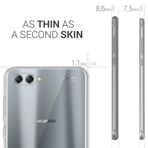 Κάλυμμα για Huawei Nova 2s, Silicone, Transparent, 44013.03