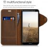 Θήκη για Huawei Mate 10 Lite, φυσικό δέρμα, καφέ, 44011.05