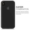 Θήκη για Apple iPhone X / iPhone XS, Αλουμίνιο, Μαύρο, 43892.01