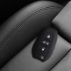 Θήκη κλειδιού αυτοκινήτου για Peugeot / Citroen - 3 Κουμπιά - Keyless Go, Σιλικόνη, Μαύρο, 44154.01