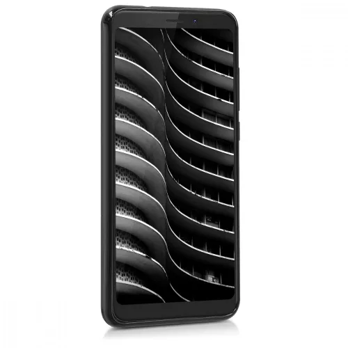 Θήκη Wiko View, Silicone, Black, 44271.47