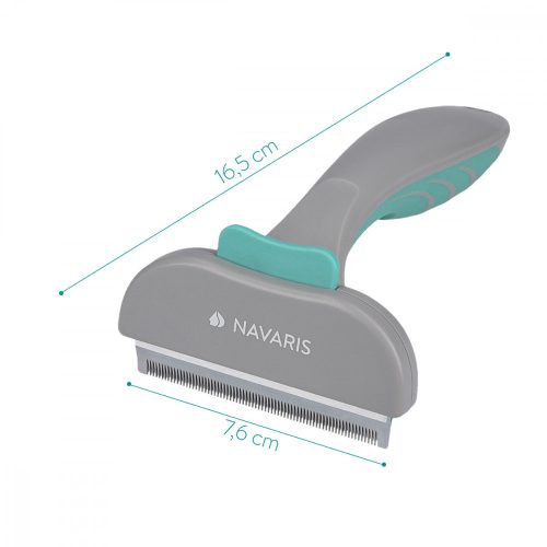 Βούρτσα Navaris για σκύλους και γάτες, Green, Silicone, 44331