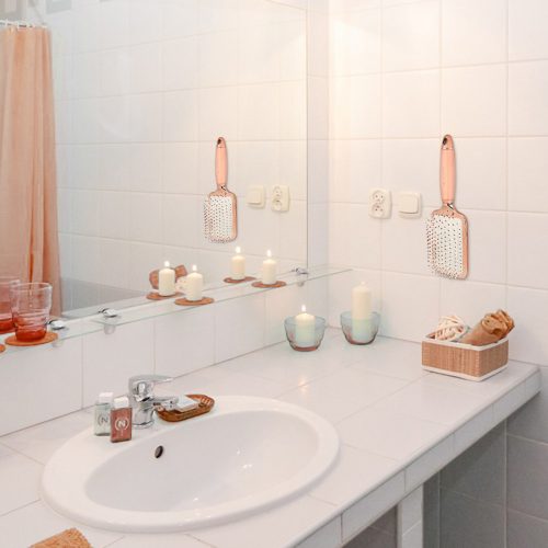 Πέρλα μαλλιών Navaris, ροζ, 26 x 8,5 cm, 44334,02