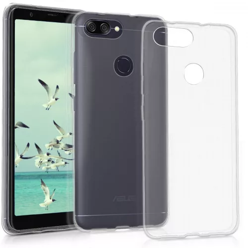 Θήκη για Asus Zenfone Max Plus, Silicone, Transparent, 44423.03