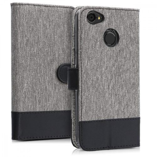 Κάλυμμα για ZTE Blade A6, Textile, Grey, 44462.22