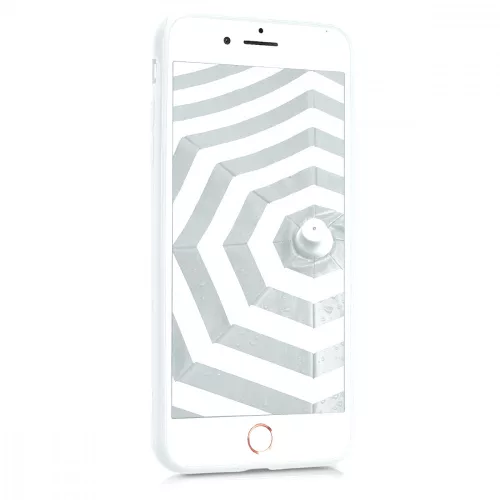 Θήκη για Apple iPhone 8 Plus / iPhone 7 Plus, Silicone, White, 39499.48