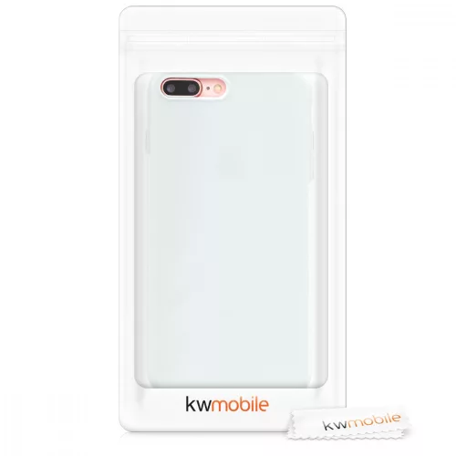 Θήκη για Apple iPhone 8 Plus / iPhone 7 Plus, Silicone, White, 39499.48