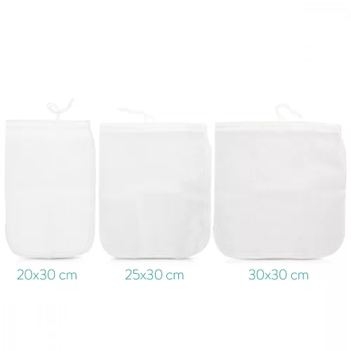 Τσάντα για βιολογικό γάλα αμυγδάλου Navaris, Επαναχρησιμοποιήσιμη, 20 x 30 cm, 44348.01