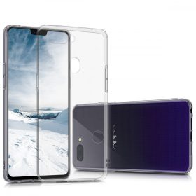   Κάλυμμα για OPPO R15, Silicone, Transparent, 44770.03