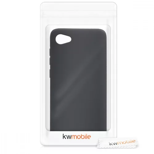 Κάλυμμα για HTC Desire 12, Silicone, Black, 44787.47