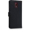 Θήκη Wiko Lenny 5, Οικολογικό δέρμα, Μαύρο, 44844.01