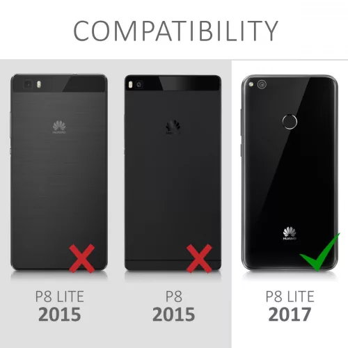 Κάλυμμα για Huawei P9 Lite (2017), Textile, Red, 40893.04