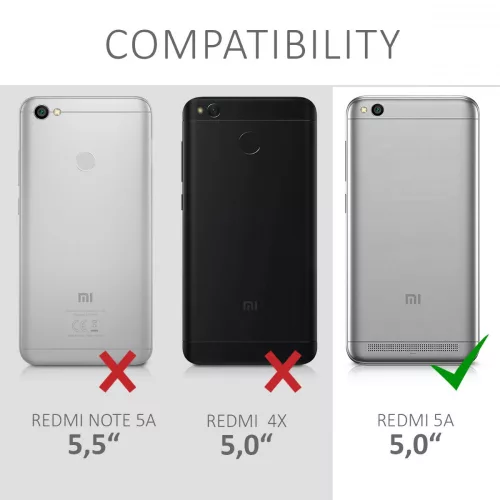 Θήκη για Xiaomi Redmi 5A, Textile, Red, 43842.20