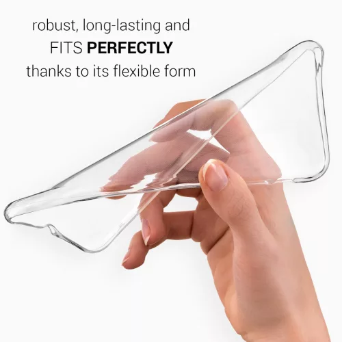 Θήκη για LG Q8, Silicone, Transparent, 44947.03