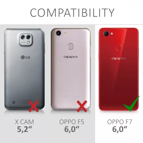 Κάλυμμα για OPPO F7, Silicone, Transparent, 44998.03