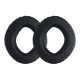 Σετ 2 μαξιλαριών αυτιών για ακουστικά Sennheiser PX360/MM550-X/MM450-X, Kwmobile, Μαύρο, Οικολογικό δέρμα, 45048.01