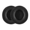 Σετ 2 μαξιλαριών αυτιών για ακουστικά AKG K518DJ/K81/K518LE, Kwmobile, Μαύρο, Οικολογικό δέρμα, 45051.01