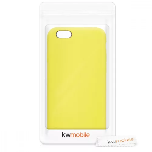 Θήκη για Apple iPhone 6 / iPhone 6s, Silicone, Yellow, 40223.75