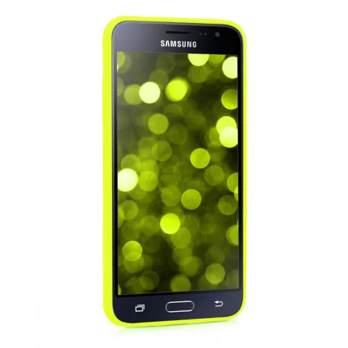 Θήκη για Samsung Galaxy J3 (2016), Σιλικόνη, Κίτρινο, 45181.75