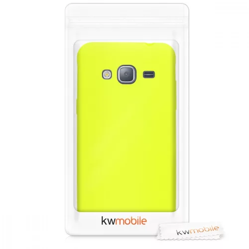 Θήκη για Samsung Galaxy J3 (2016), Σιλικόνη, Κίτρινο, 45181.75