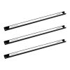 Set 3 suporturi magnetice unelte Navaris, 45.7 cm, 13.6 kg, montaj usor, pentru perete, negru, otel