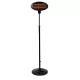Suport incalzitor terasa Navaris, compatibil modele cu 3 trepte, 21.1x5.2x2.2 cm, stabil, negru, metal