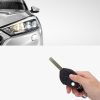 Κλειδιά αυτοκινήτου για Smart - 3 Κουμπιά, Οικολογικό Δέρμα, Μαύρο, 45291.01