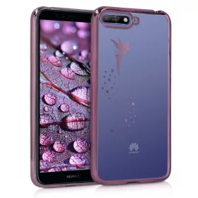   Θήκη για Huawei Y6 (2018), Σιλικόνη, Ροζ, 45286.02
